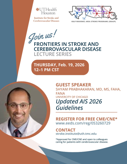 Stroke Institute GRASP Lecture Series